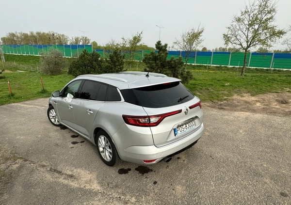 Renault Megane cena 43000 przebieg: 205000, rok produkcji 2016 z Poznań małe 301
